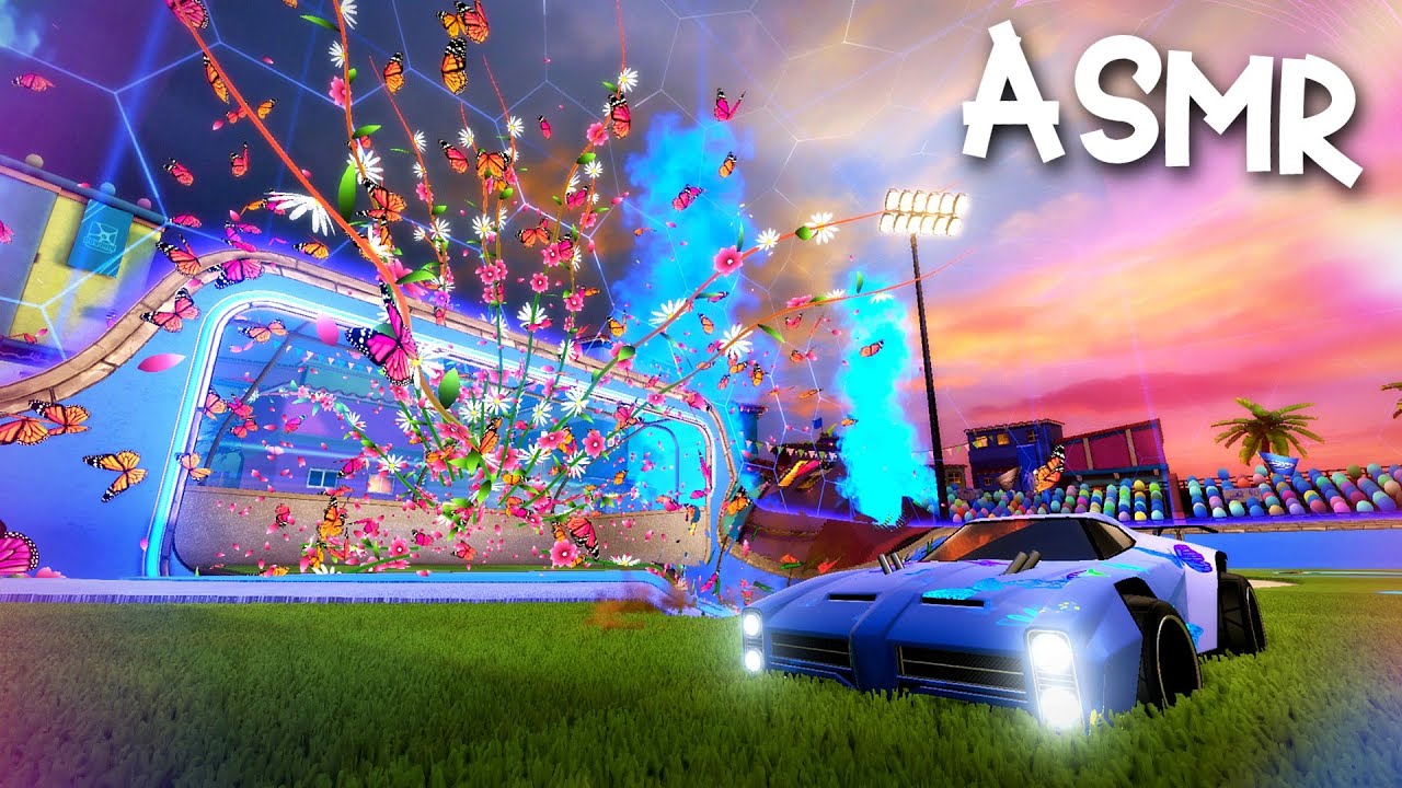 ASMR Rocket League ~ 1v1 Freestyling Session! [Relaxing Whispering & Controller Sounds]