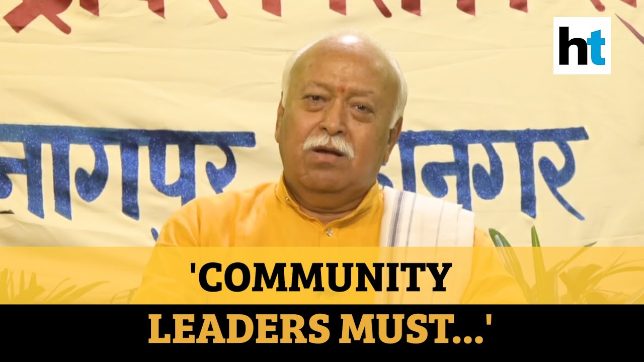 Palghar lynching: Watch RSS chief's reaction to killing of Hindu monks