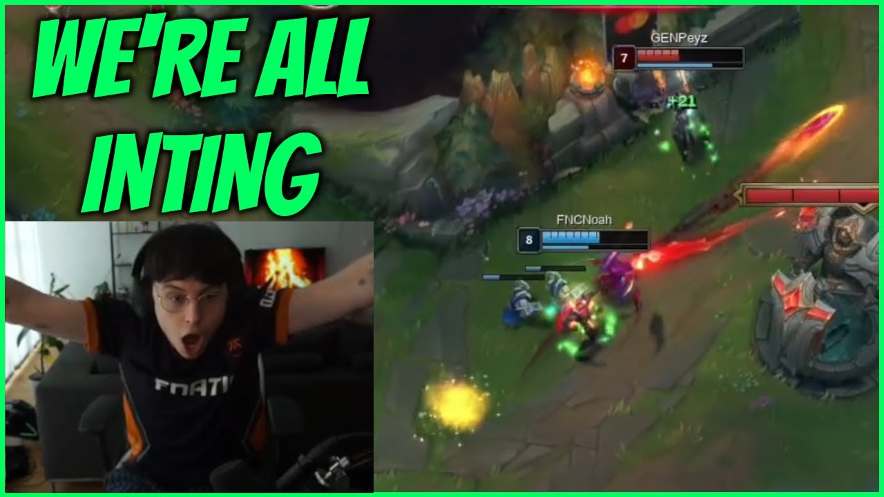2 Minutes Of Schizo Gameplay In FNC VS GEN.G Series