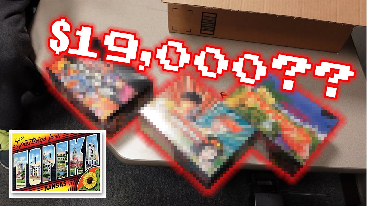 We spent $19,000 on Pokemon Cards in Kansas....
