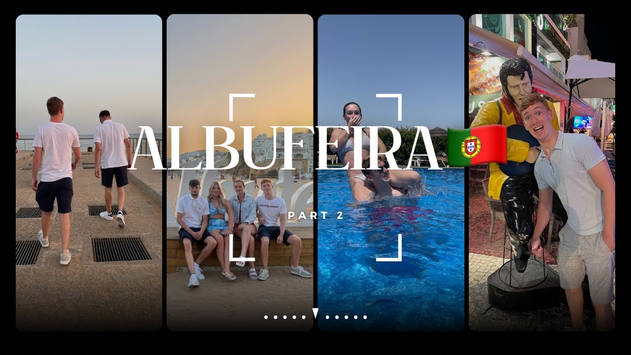 ALBUFEIRA VLOG 🇵🇹The best 5 night holiday ☀️The Strip - Old Town - August 2023