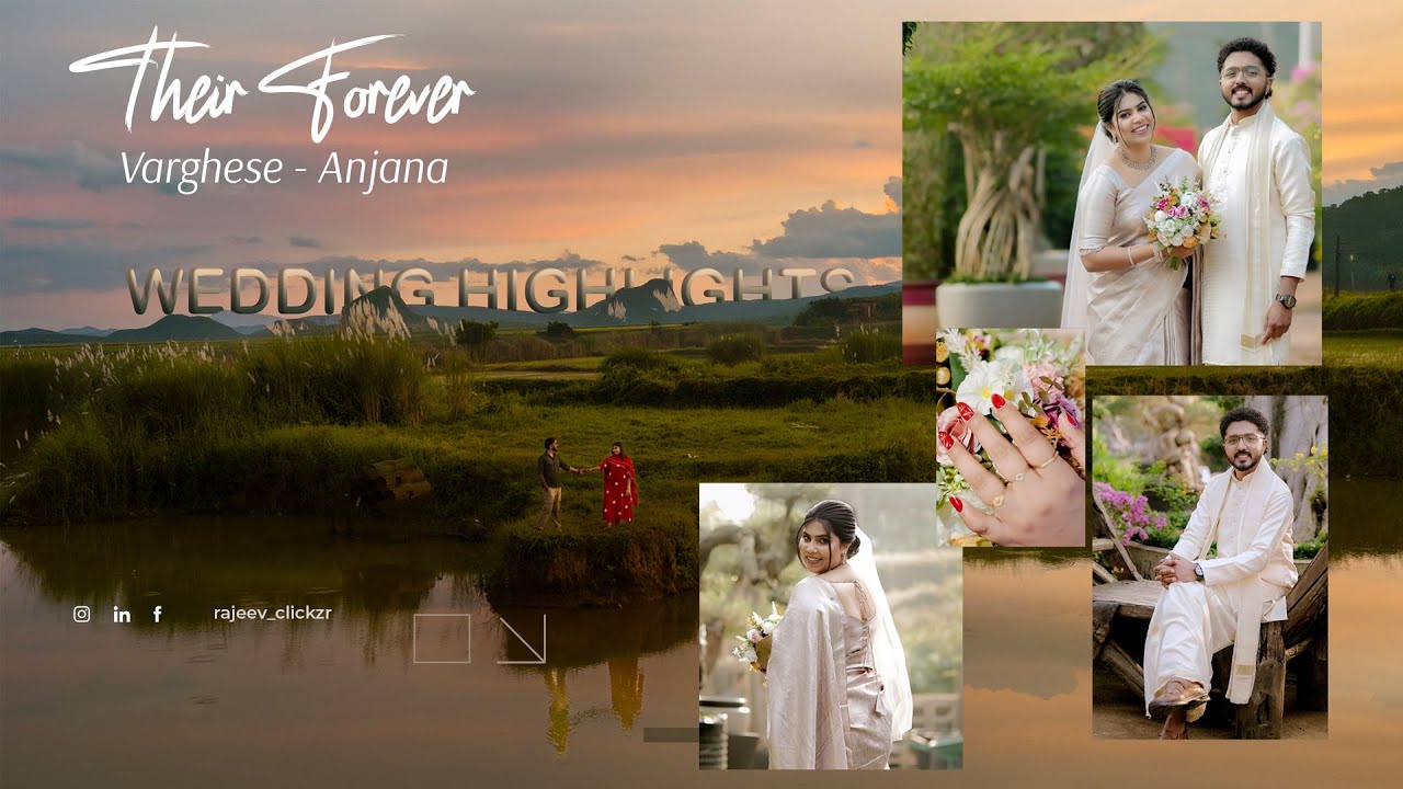 A Beautiful Kerala Christian Wedding 2026 | Bride & Groom Wedding Highlights | Anjana & Varghese