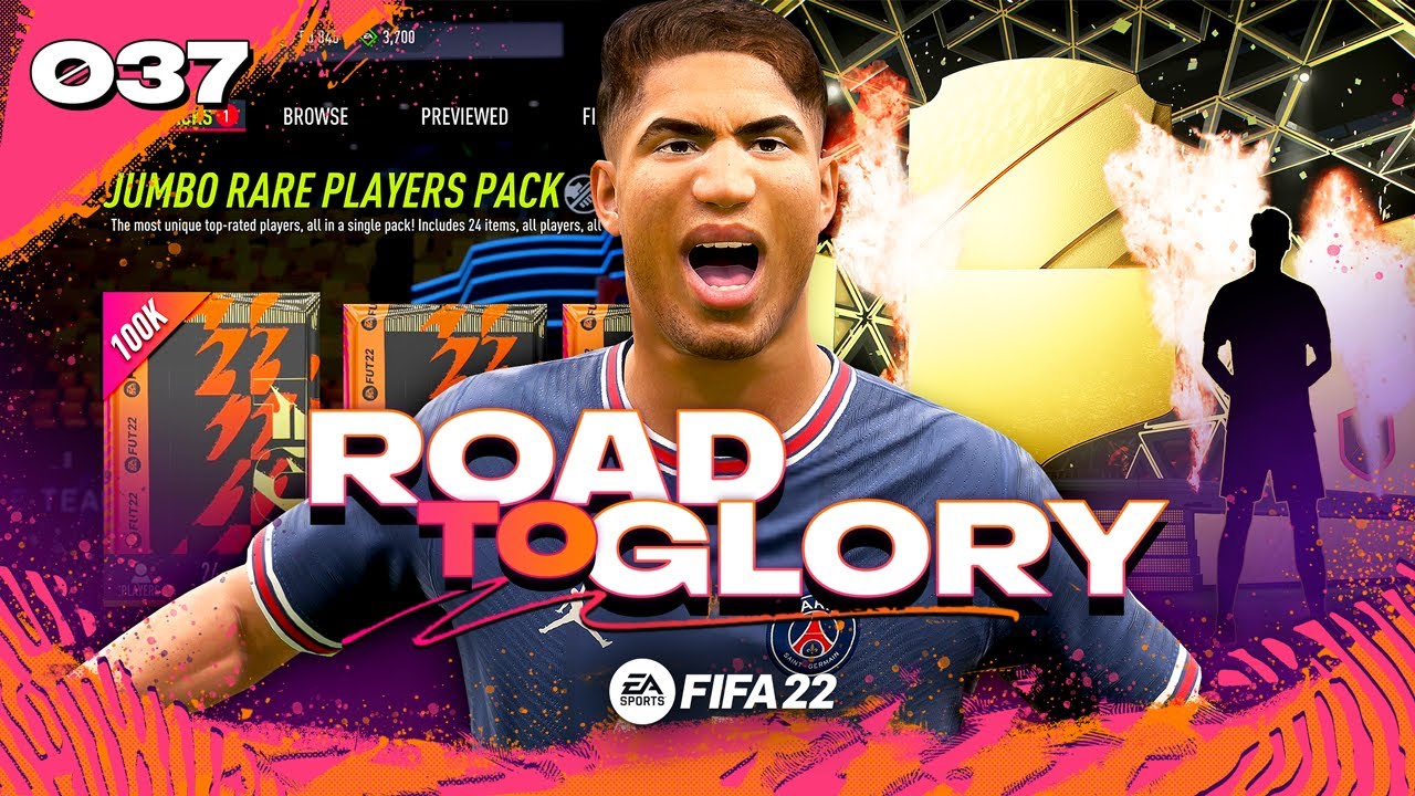 I unlocked a FREE 100K PACK...NICE!!! FIFA 22 Road to Glory #37