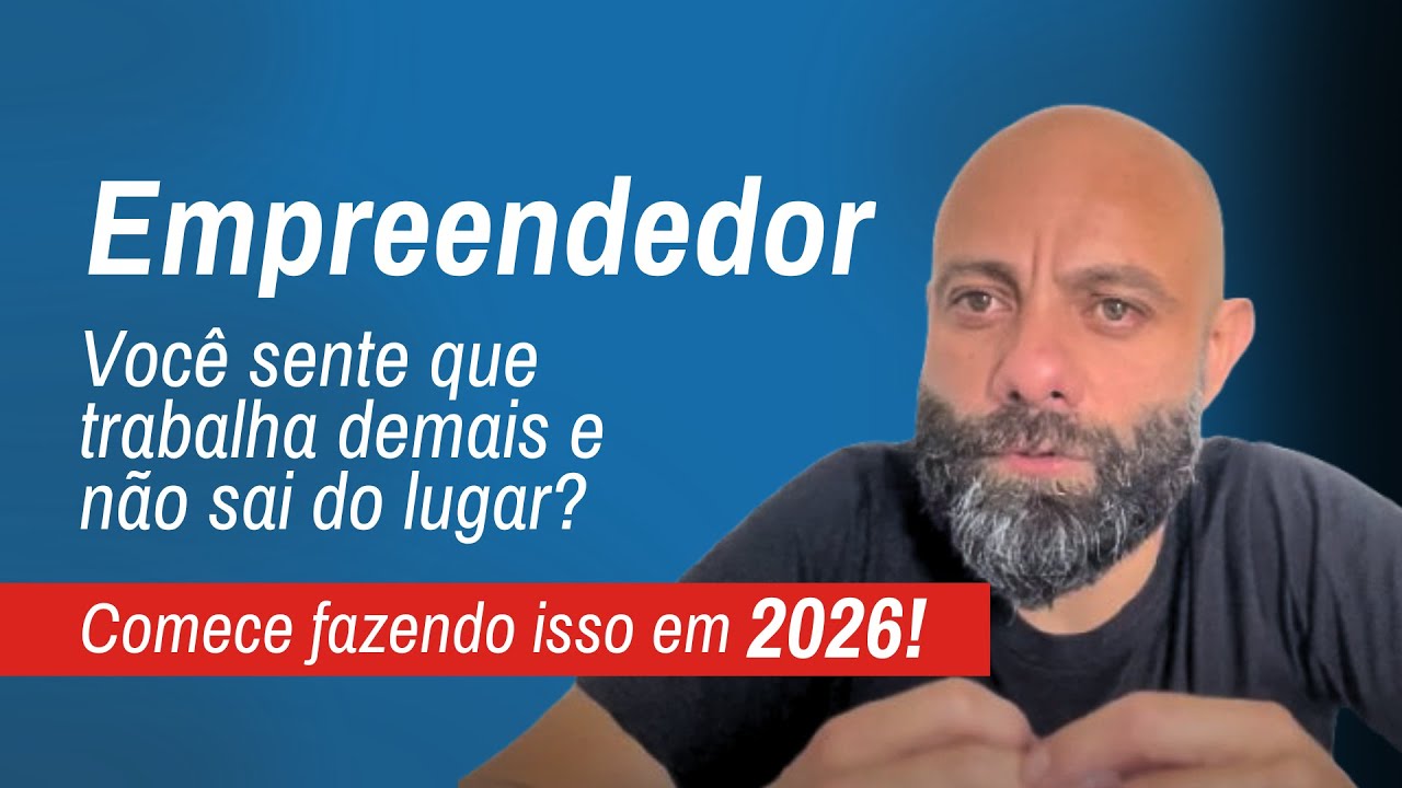 Empreendedor, Você sente que está trabalhando demais e não sai do lugar?