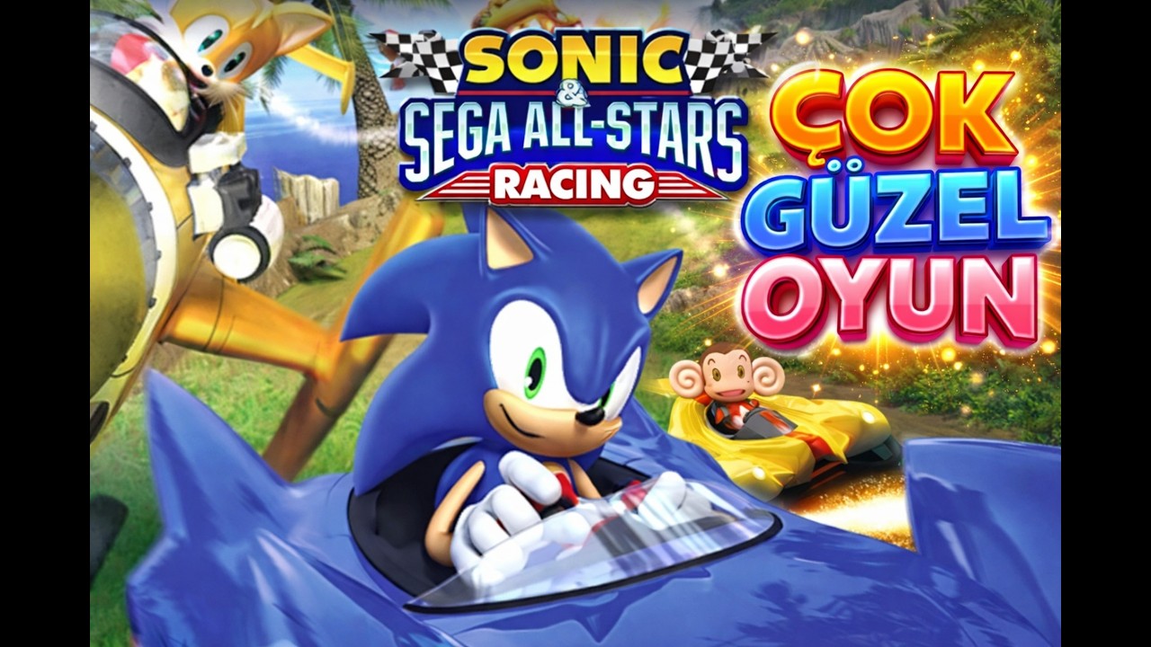 Sonic & Sega All-Stars Racing Bölüm 1 – İlk Yarış!