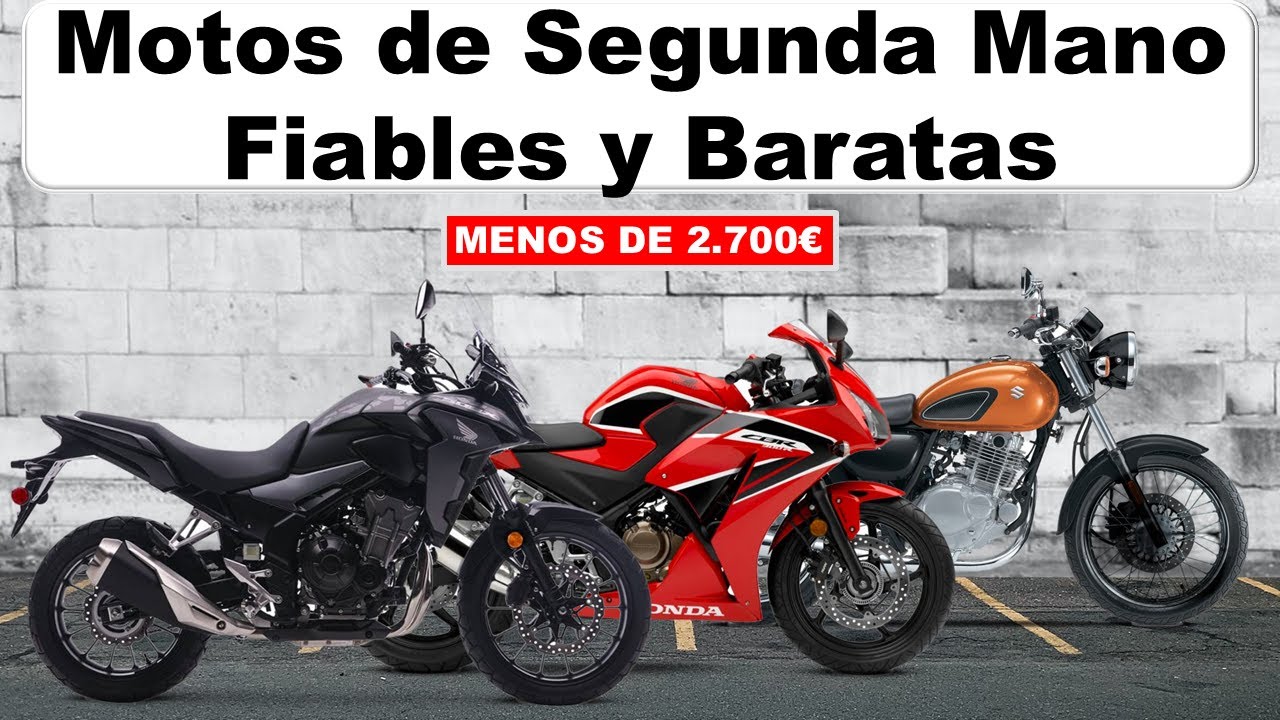 ➤ Motos de Segunda mano Buenas y Baratas Por Menos de 2.700€ 👉 Las más Fiables #honda #yamaha