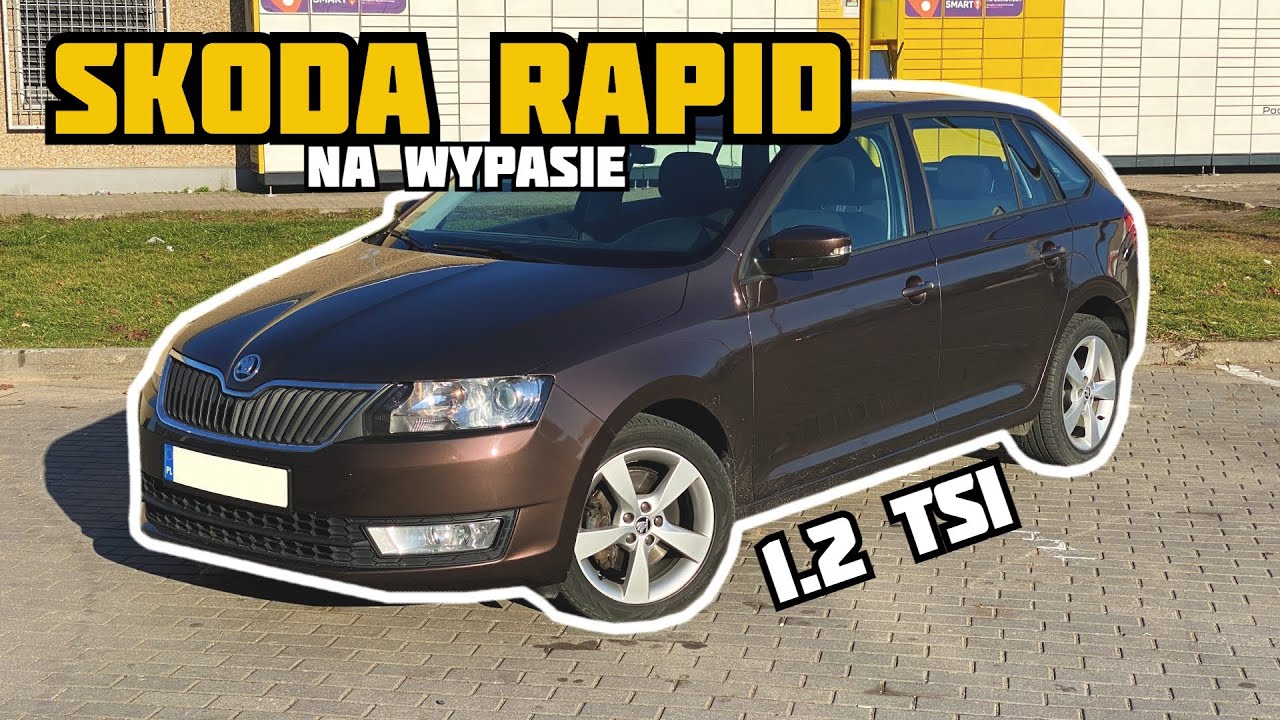 #24 Skoda Rapid 1.2 TSI 110KM - warto się nią zainteresować - opinie, test, jazda wnętrze MOTOPATRYK