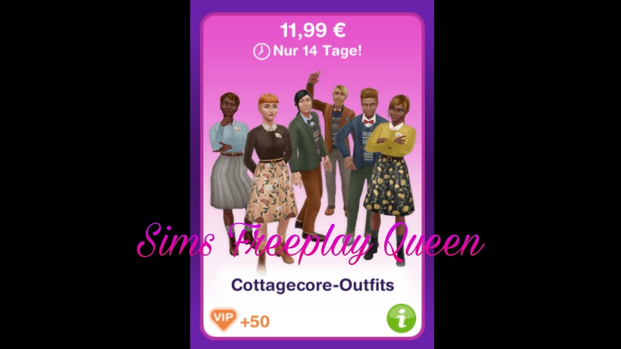 ANGEBOT COTTAGECORE-OUTFITS #simsfreeplay #thesimsfreeplay #sims #thesims #gaming #gameplay #games