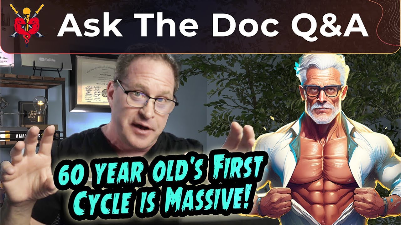 💉  60 y.o. Man's First Steroid Cycle is Massive! ⚠️ - Blood Tests, Safety, & Results - Ask The Doc