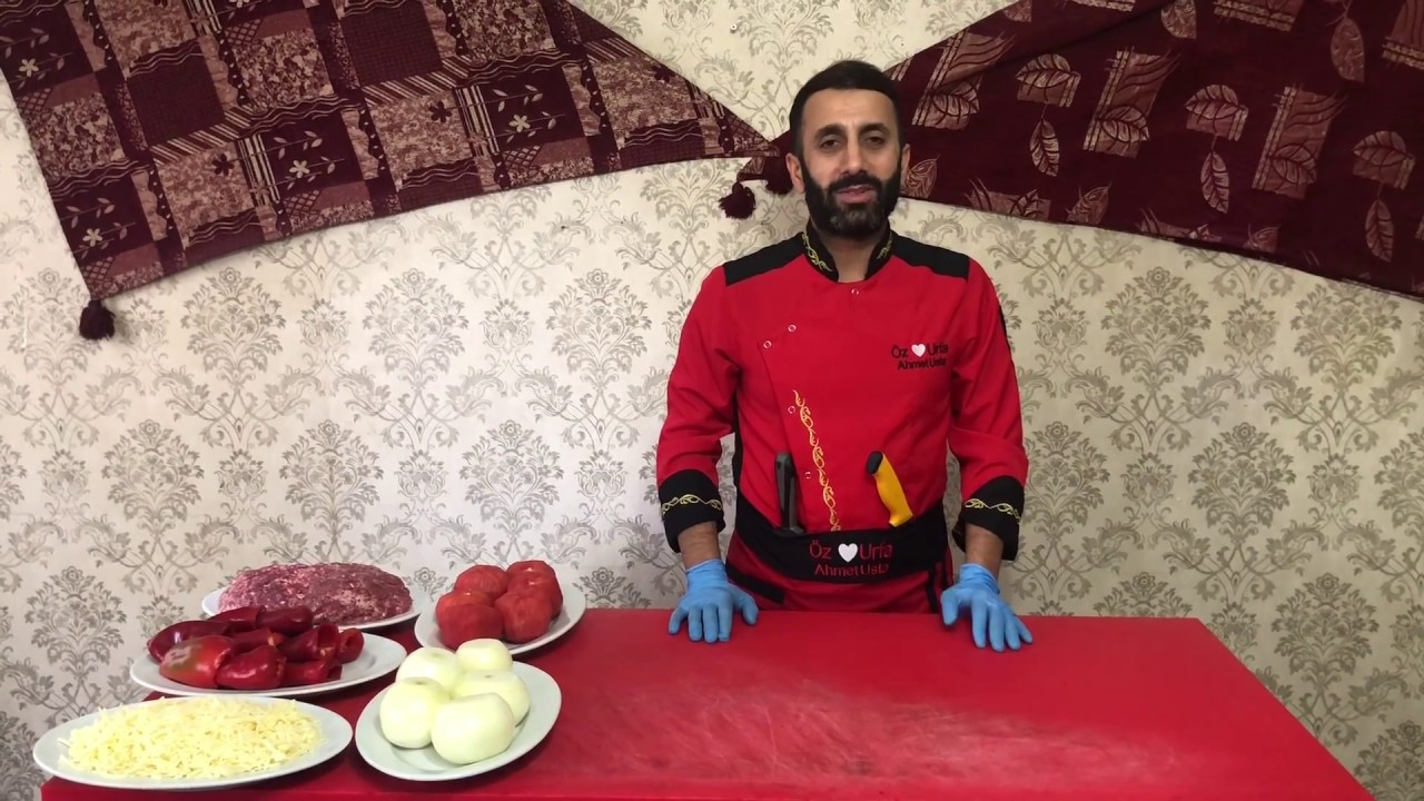 Ahmet Ustadan Kiremitte kaşarlı köfte