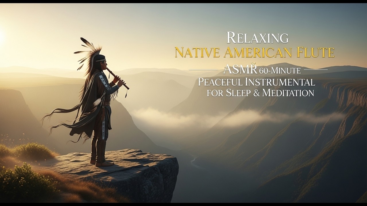 Relaxing Native American Flute ASMR 🎶 60-Minute Peaceful Instrumental for Sleep & Meditation