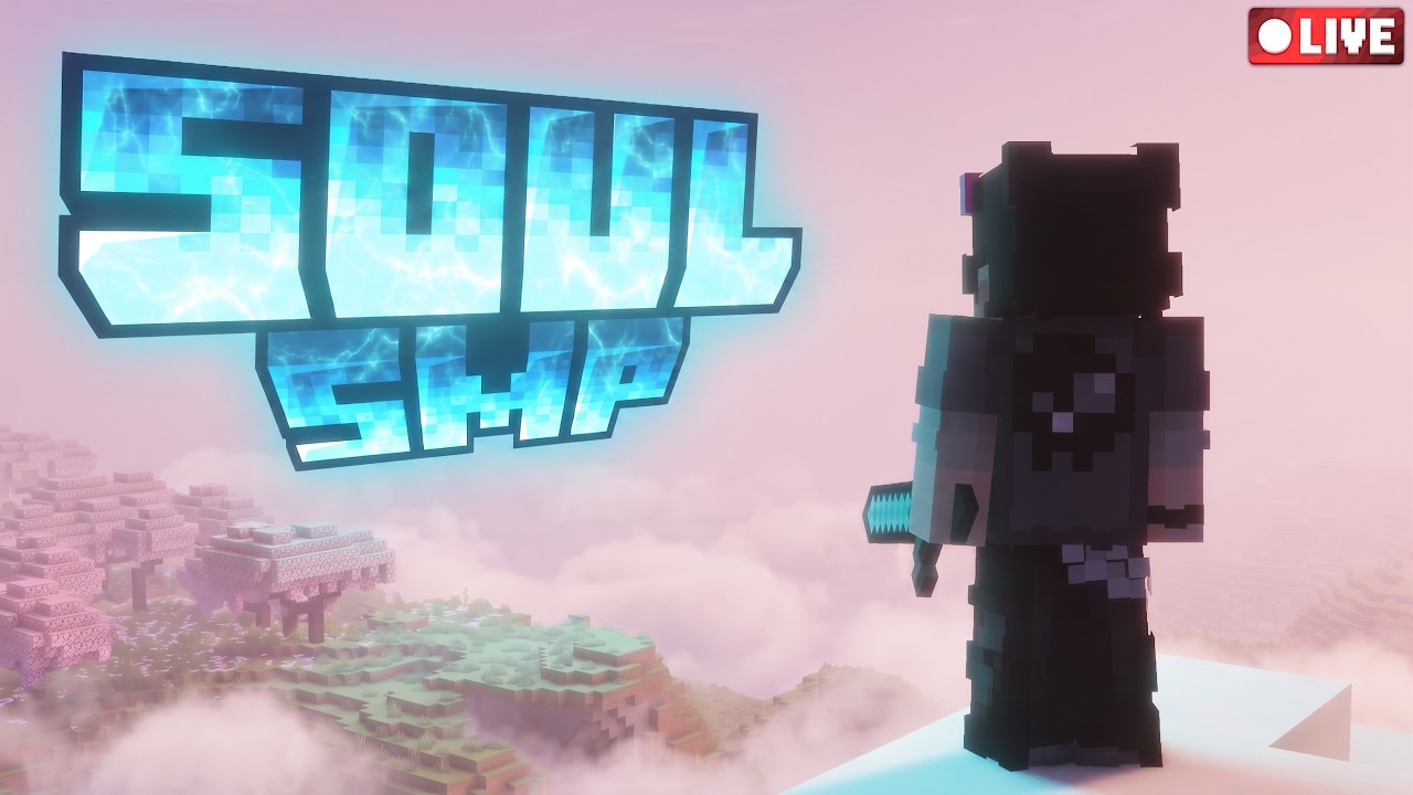 🔴SOULSMP IN LIVE!!! PROVO A DIVENTARE IL PI&ugrave; FORTE🔴LIVE!🔴#live #smp #start