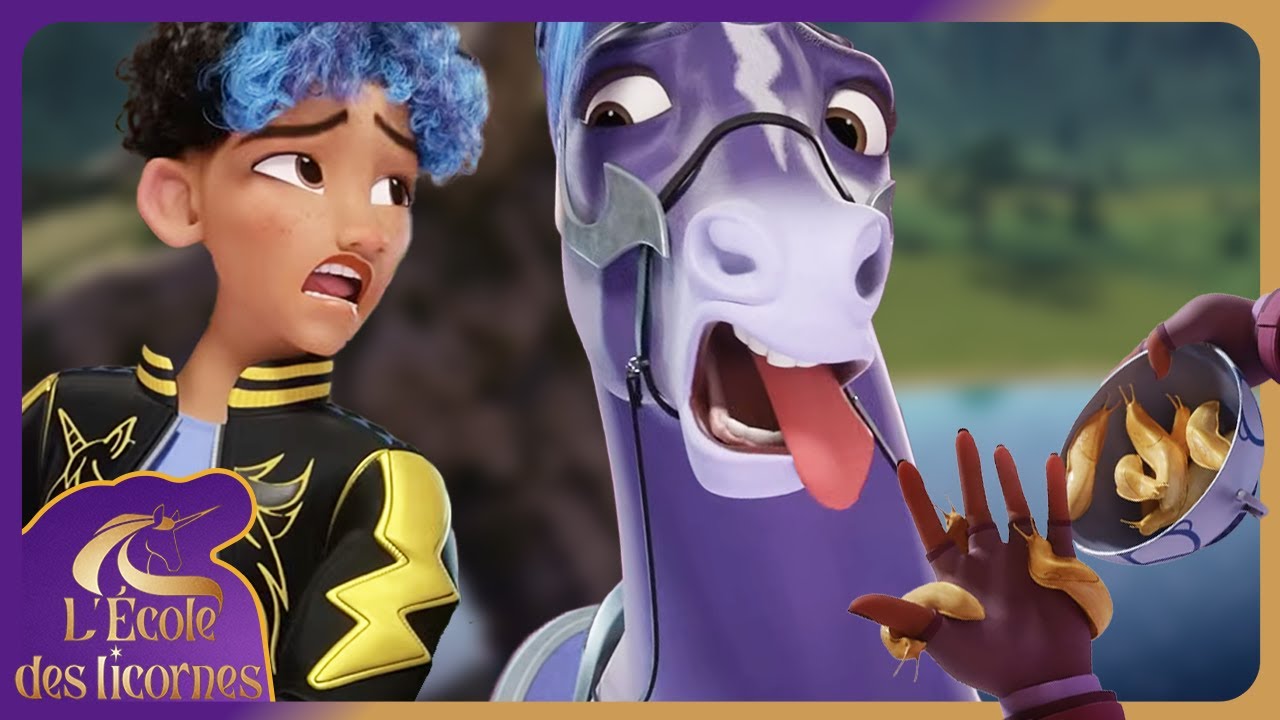 Farce ratée avec des limaces | L'école des licornes 🦄🌈 | Dessins animés pour enfants
