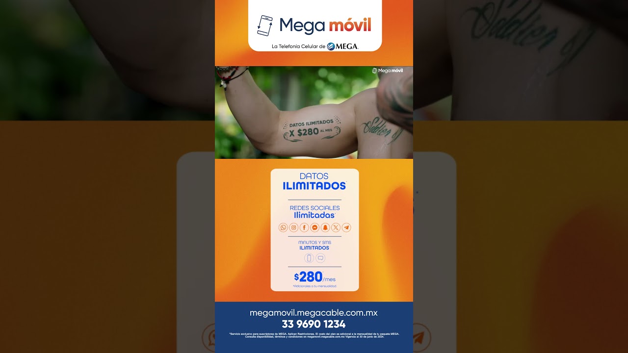 ✨ Nicola sabe lo que es irresistible: &iexcl;#MegaM&oacute;vil! 🚀