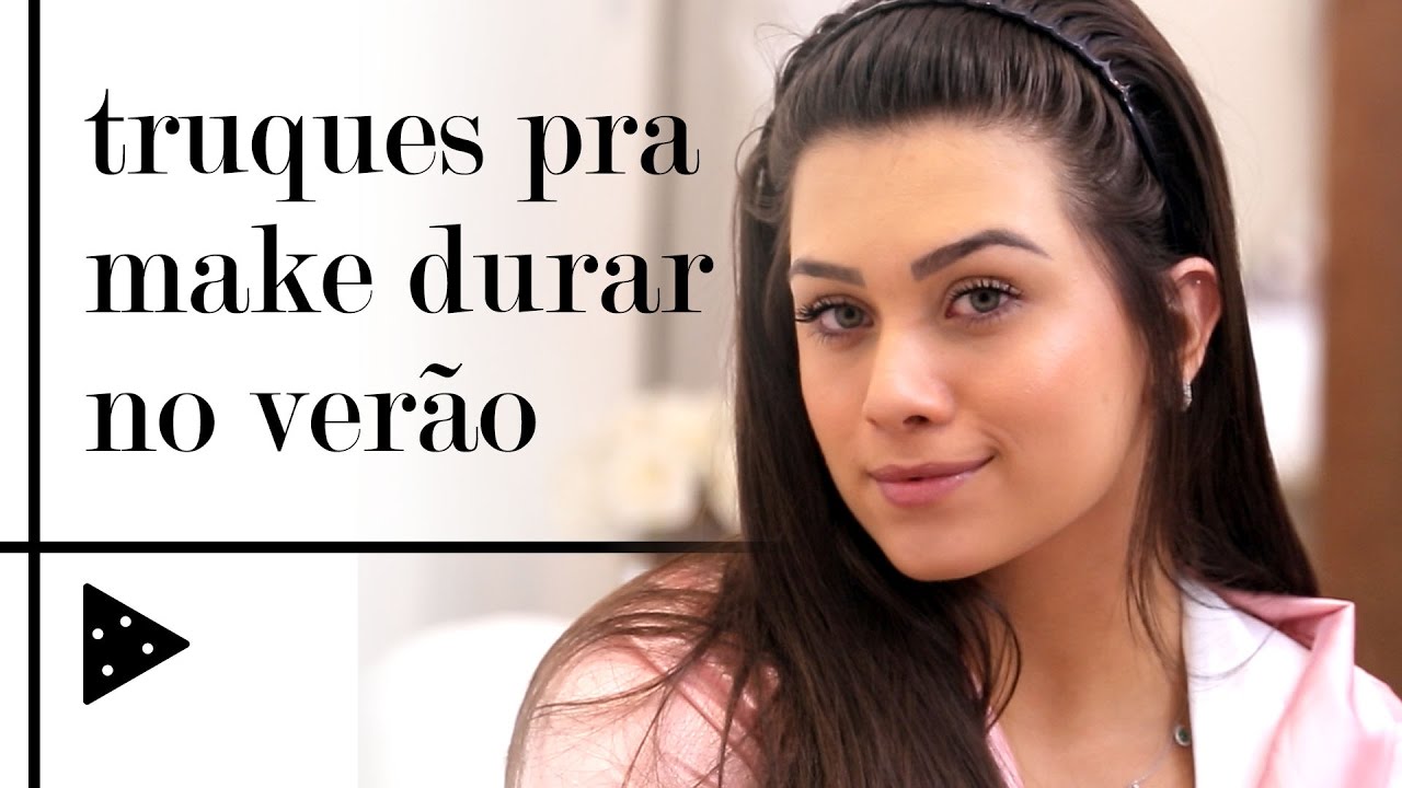 COMO FAZER A MAQUIAGEM DURAR O DIA TODO!