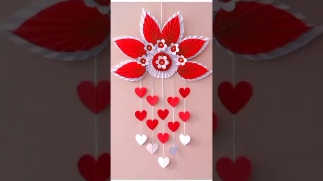 Simple art decoration ideas flower design | Idee natale fai da te,  