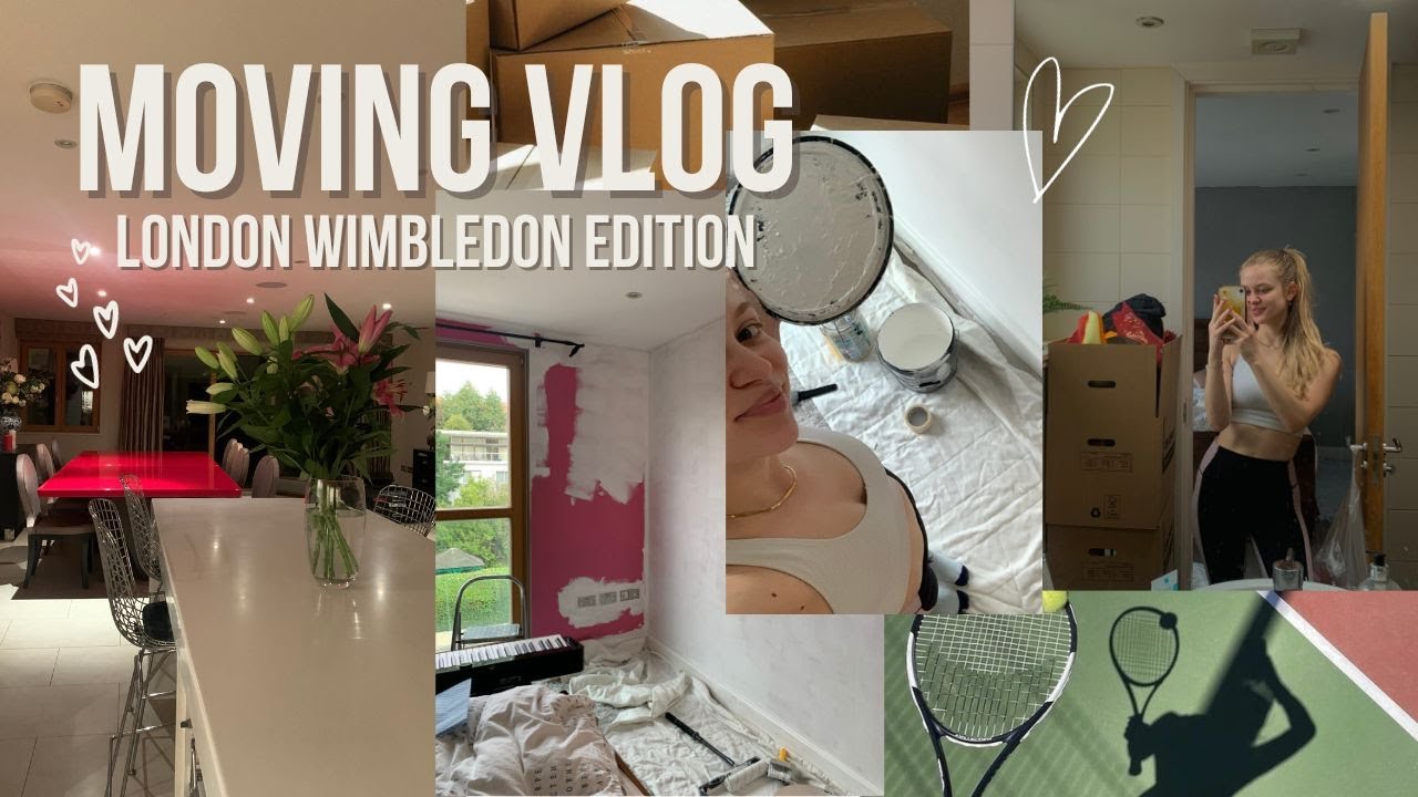 Umzug LONDON Wimbledon 📦  | Room Tour | Living Abroad | Room Makeover 🧹 VLOG