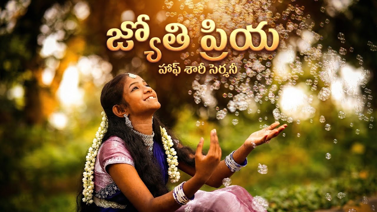 JYOTHI PRIYA HALF Saree Half Saree Ceremony 