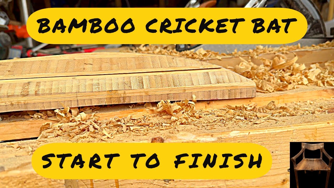 Bamboo Bats—Want to Hit Boundaries AND Save Trees? Here is how to make a Cricket bat-start to finish
