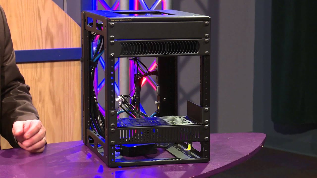 Middle Atlantic HRF Series Half Rack Frame for Rack-Mount Audio/Video Overview | Full Compass