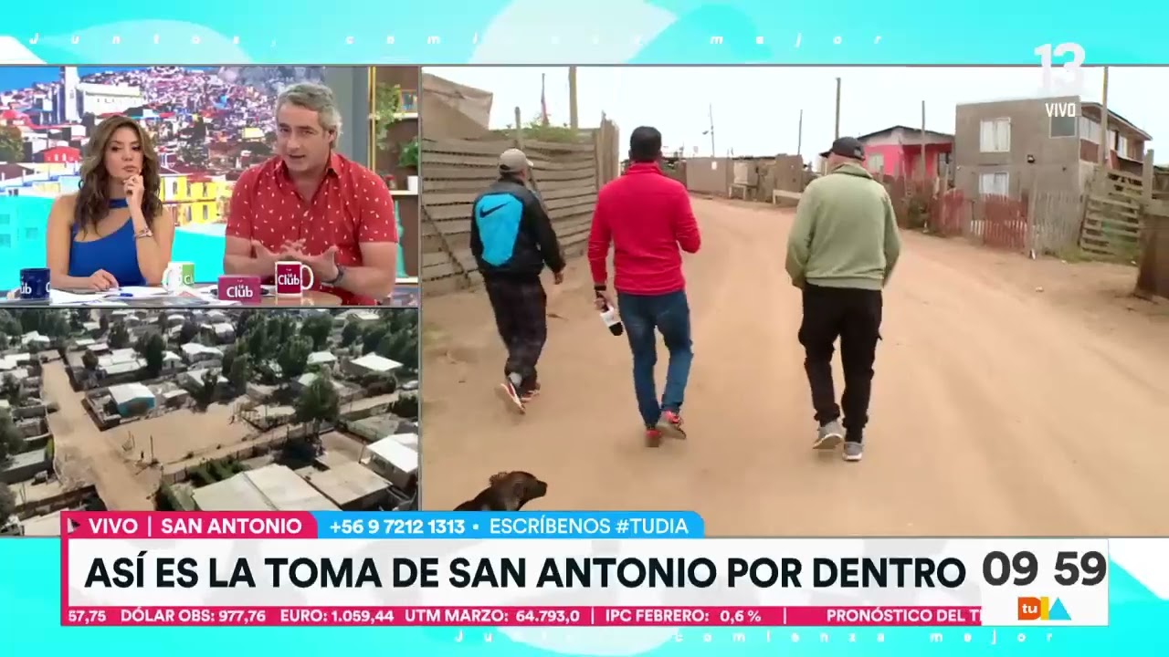 Toma de San Antonio se encuentra sectorado en 12 villas | Tu Día | Canal 13