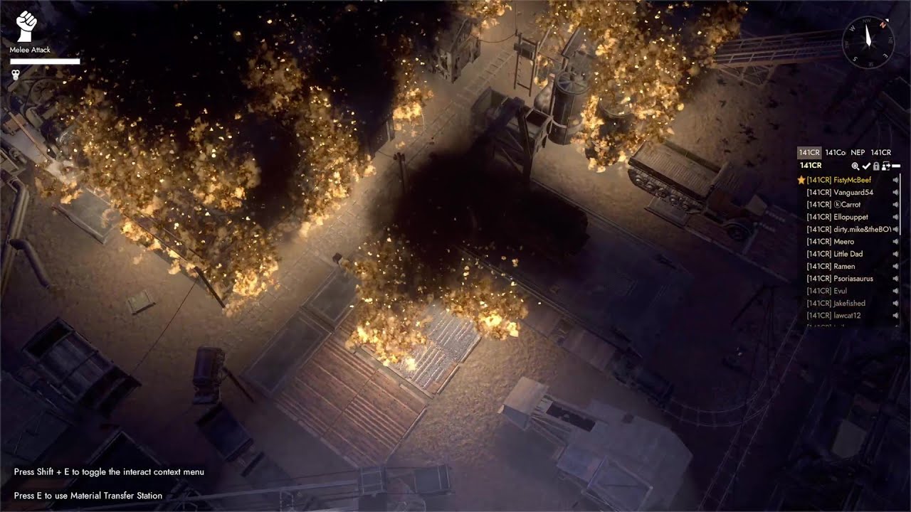 Facility firestorm