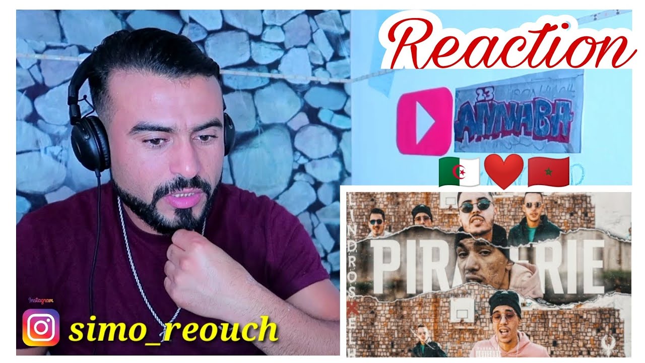 LINDROS Ft . EL H - PIRATERIE - ( Officiel Music Vidéo ) (REACTION)