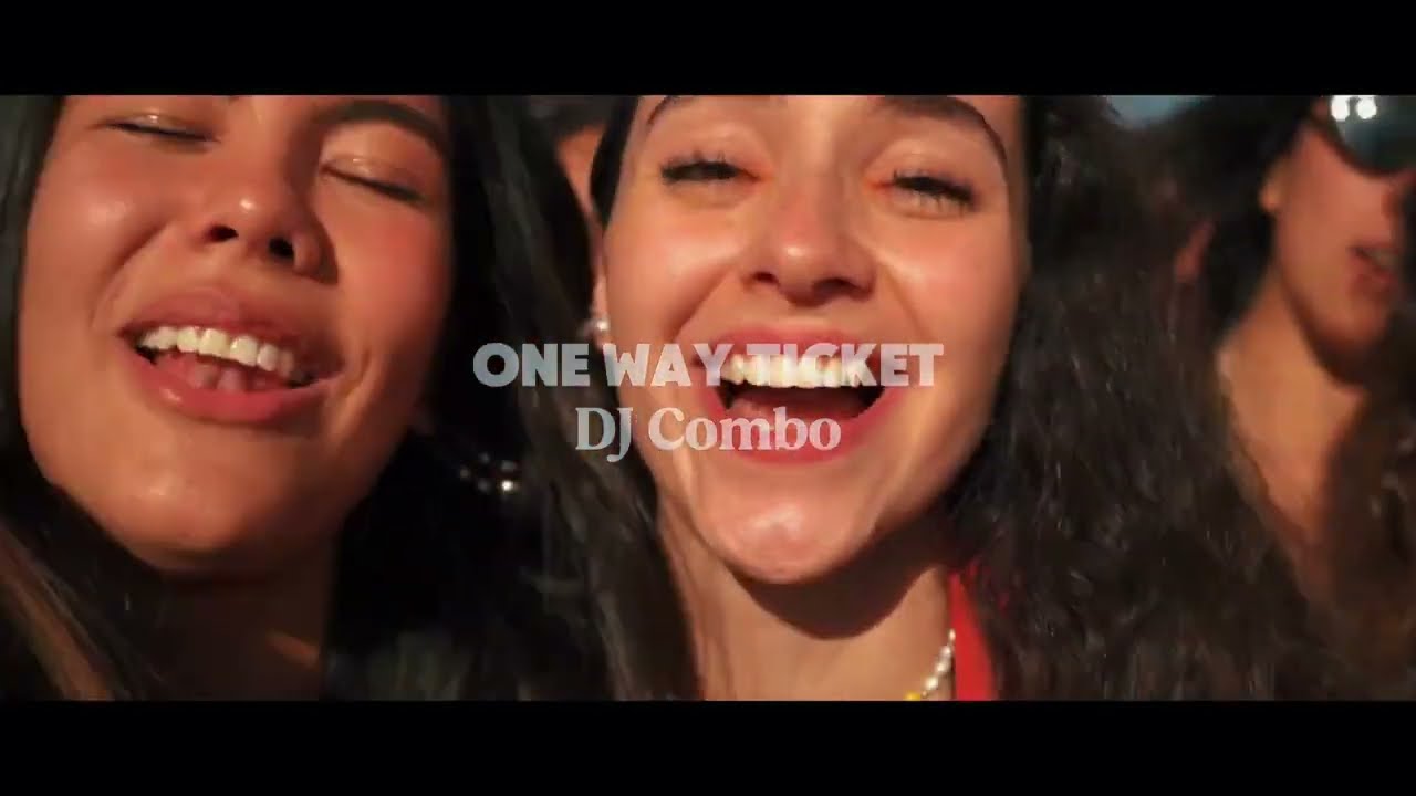💢 DJ Combo - One Way Ticket (Extended Mix) (Official Video) cover Eruption 2025 💢