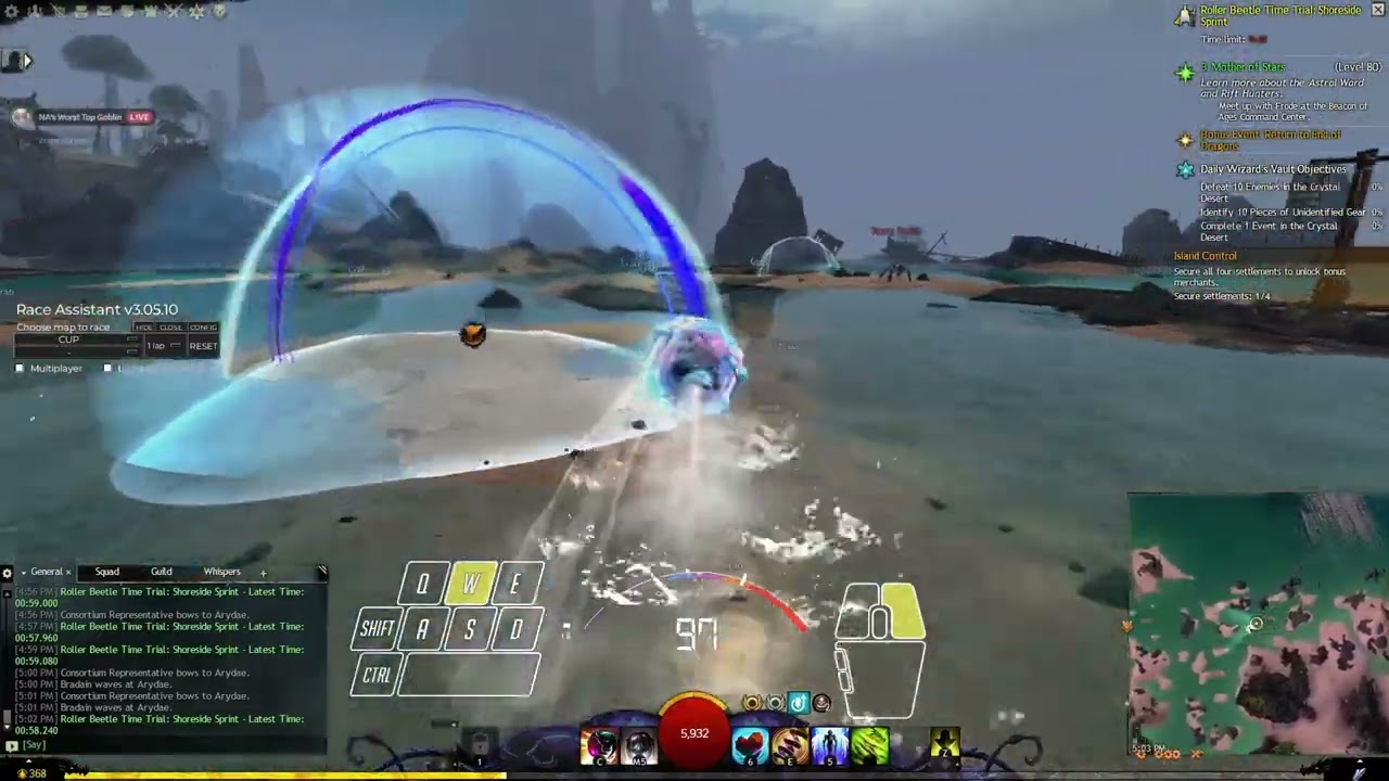 Shoreside Sprint (57.520)
