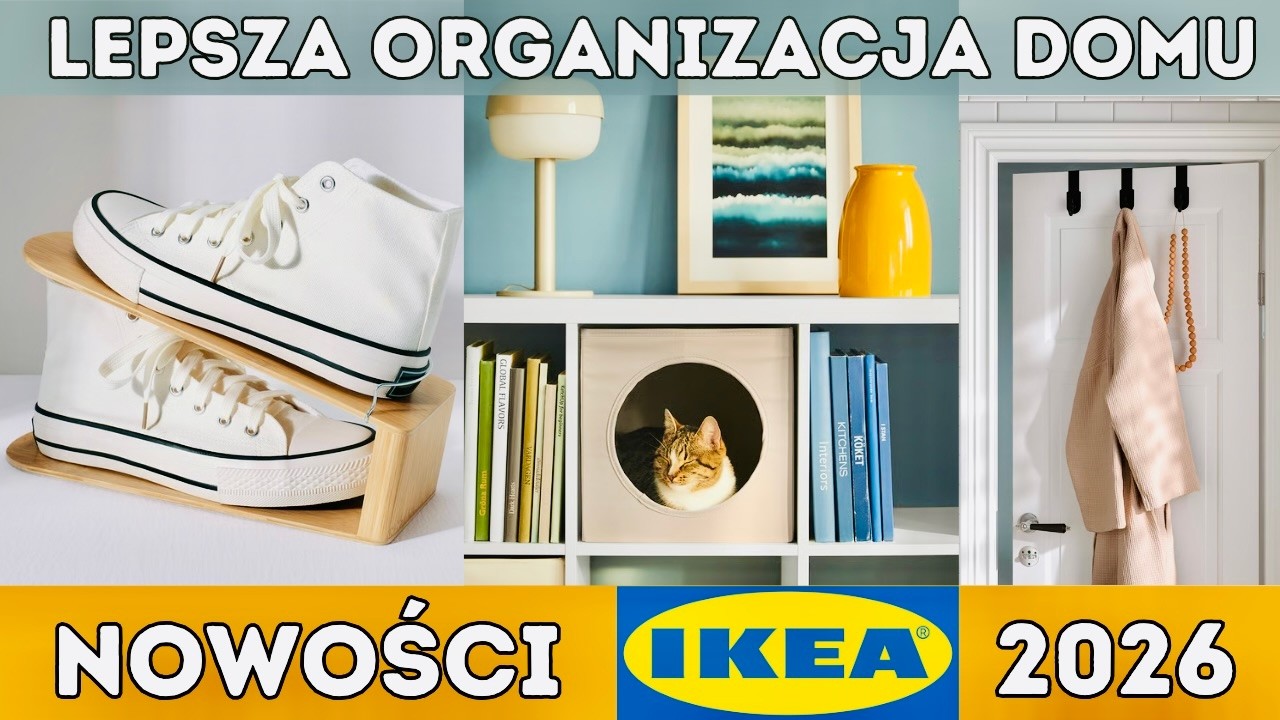 NOWOŚCI IKEA do domu 2026 🏠 Organizery, kosze i sprytne rozwiązania