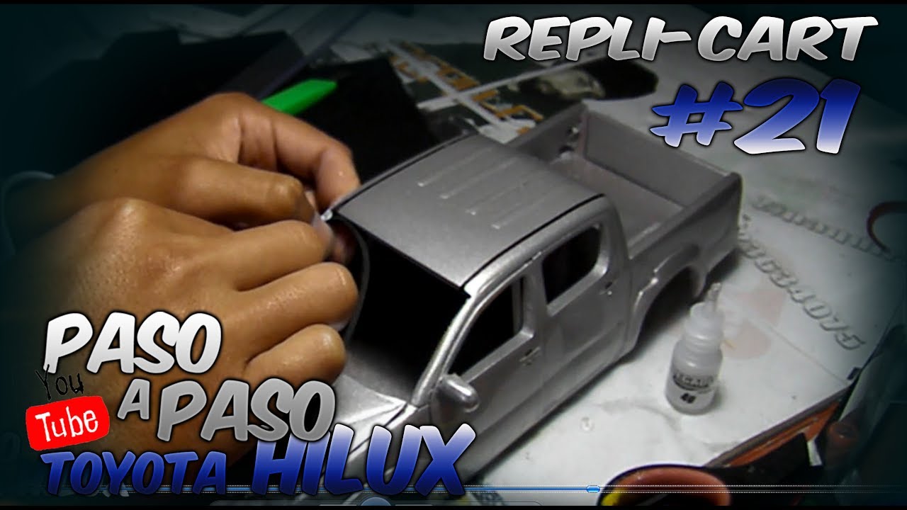 PASO a PASO #21 TOYOTA HILUX // REPLI-CART //detallando