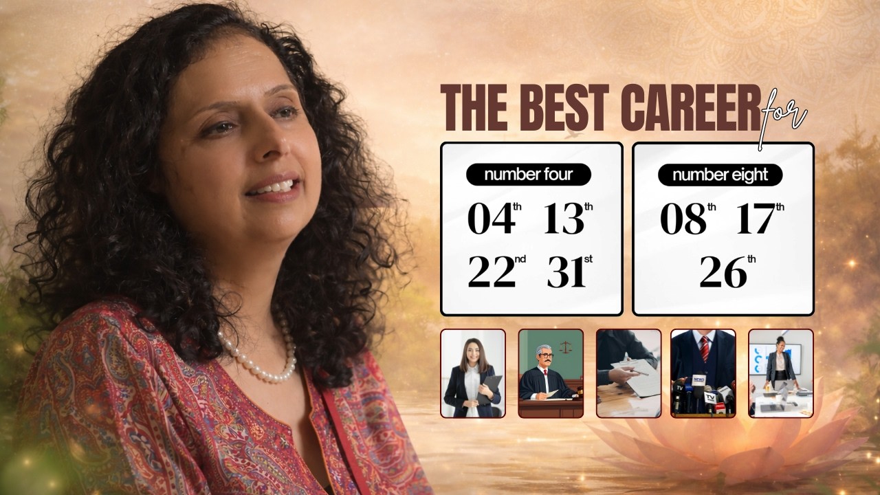 Best careers for number 4 and 8 | Numerology career guidance by date of birth | Jaya Karamchandani