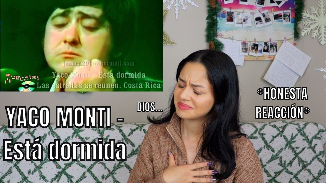 ESCUCHO por PRIMERA VEZ a YACO MONTI - Está Dormida | EN VIVO