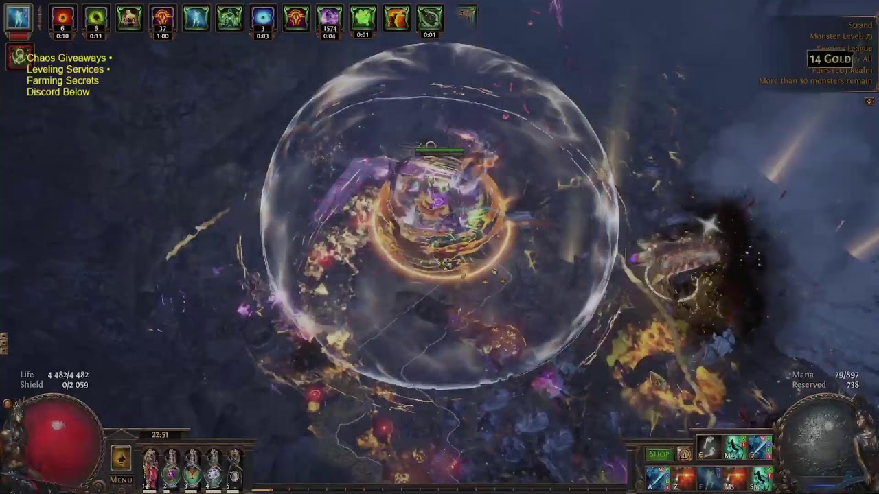 POE 3.28 idea / 75K Chaos Challenge + DISCORD GROUP for 3.28