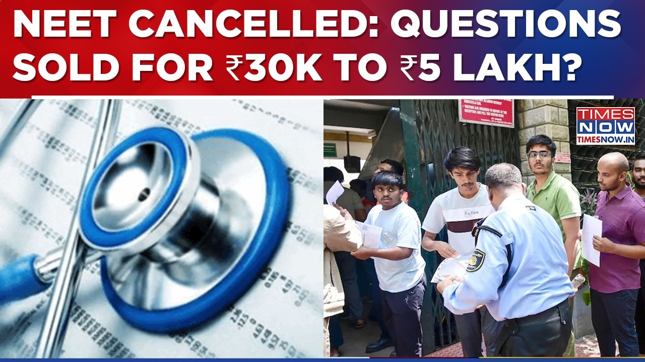NEET Cancelled: Lens On WhatsApp Group Used To Leak Paper | Questions Sold For ₹30,000 To ₹5 Lakh?