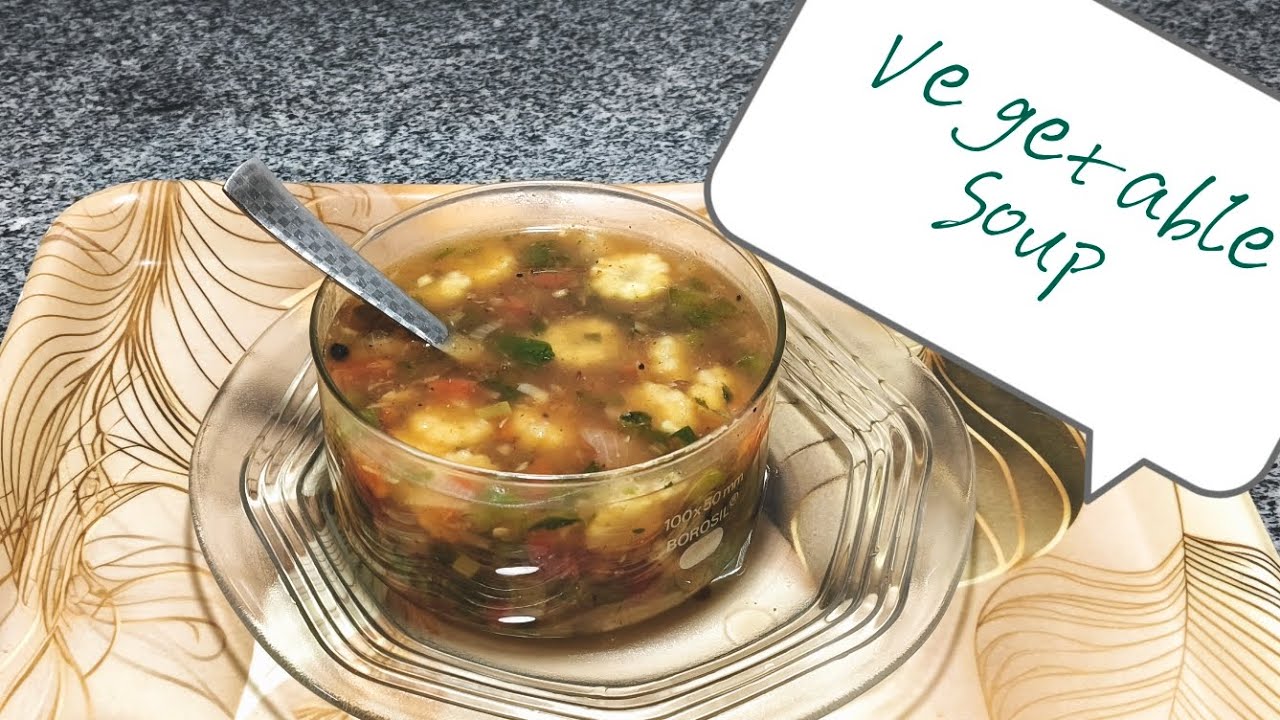 Vegetable Soup 🍲😋#17