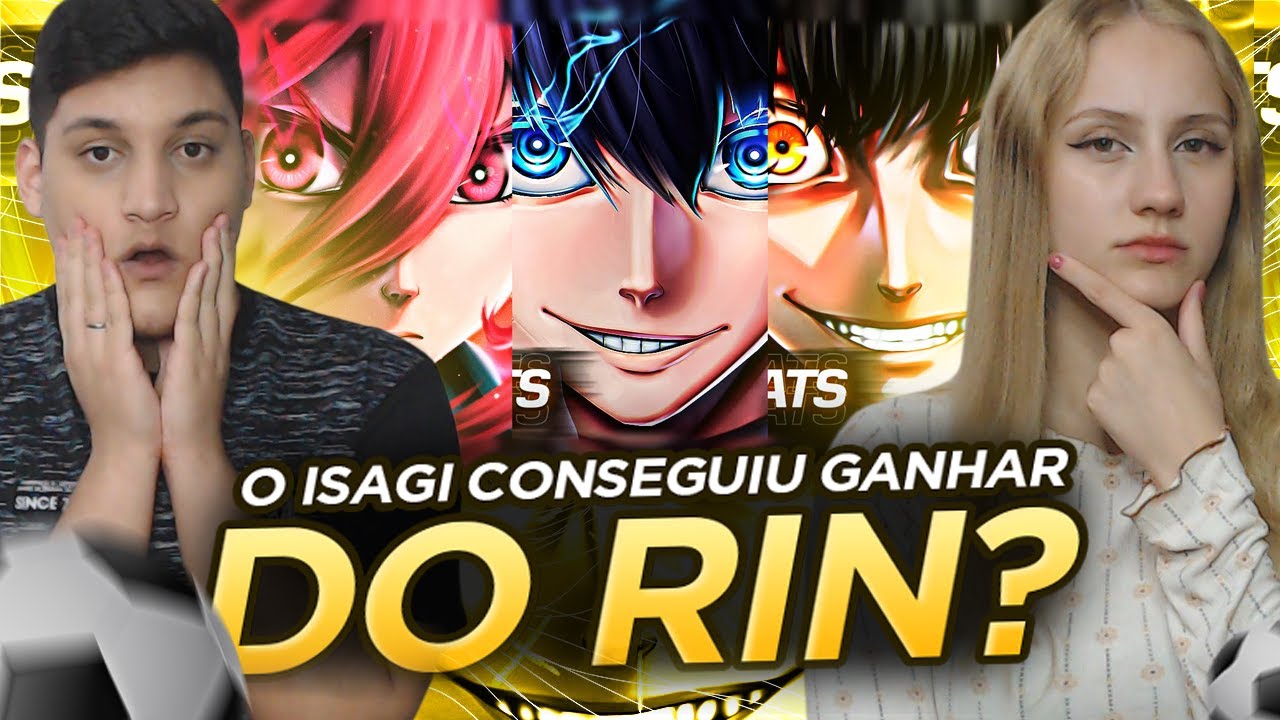 [3em1] REACT - Rap do Chigiri, Rap do Bachira e Rap do Isagi (Blue Lock) Flash Beats