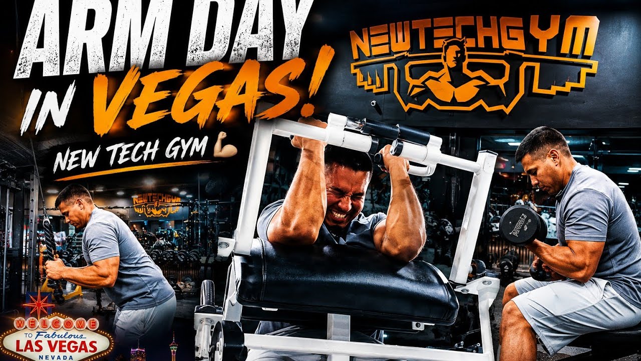 I Finally Trained at NEWTECHGYM in Las Vegas... 💪🔥