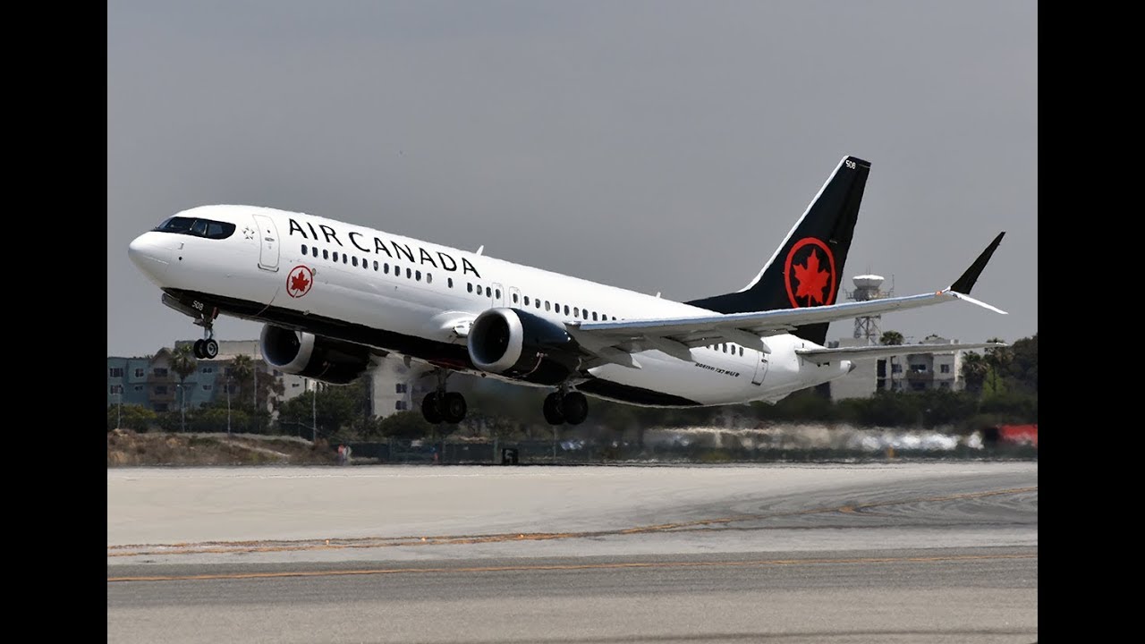 Air Canada Boeing 737 MAX8 [C-FSCY] in Los Angeles