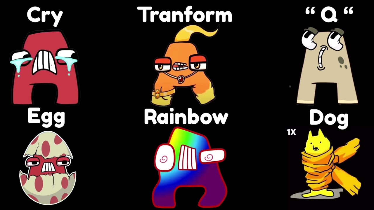 ALPHABET LORE A-Z but different version  - ALPHABET LORE ANIMATION MEME - abcdefghijklmnopqrstuvwxyz