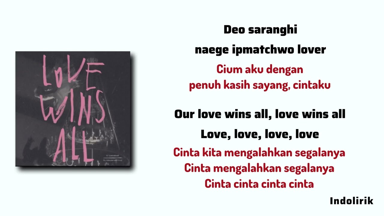 IU - Love wins all | Lirik Terjemahan