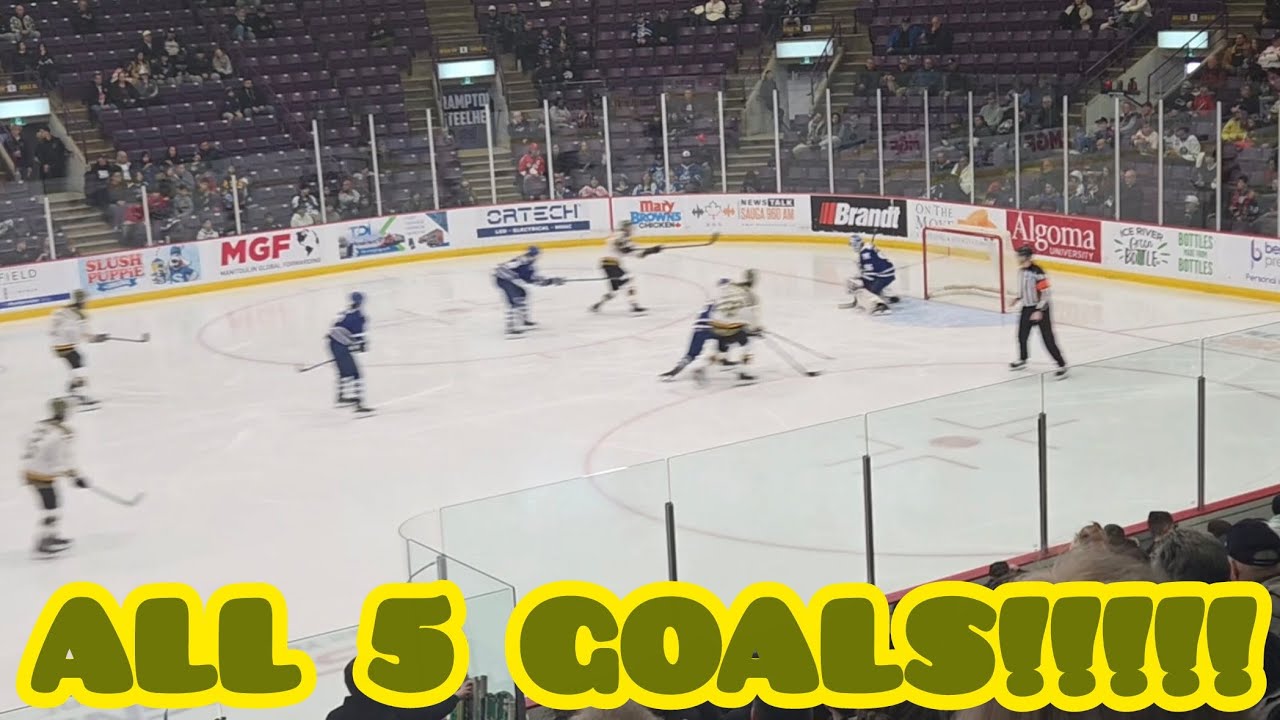 ALL 5 Battalion Goals LIVE!!!!! Vs Brampton Steelheads February 16 2026