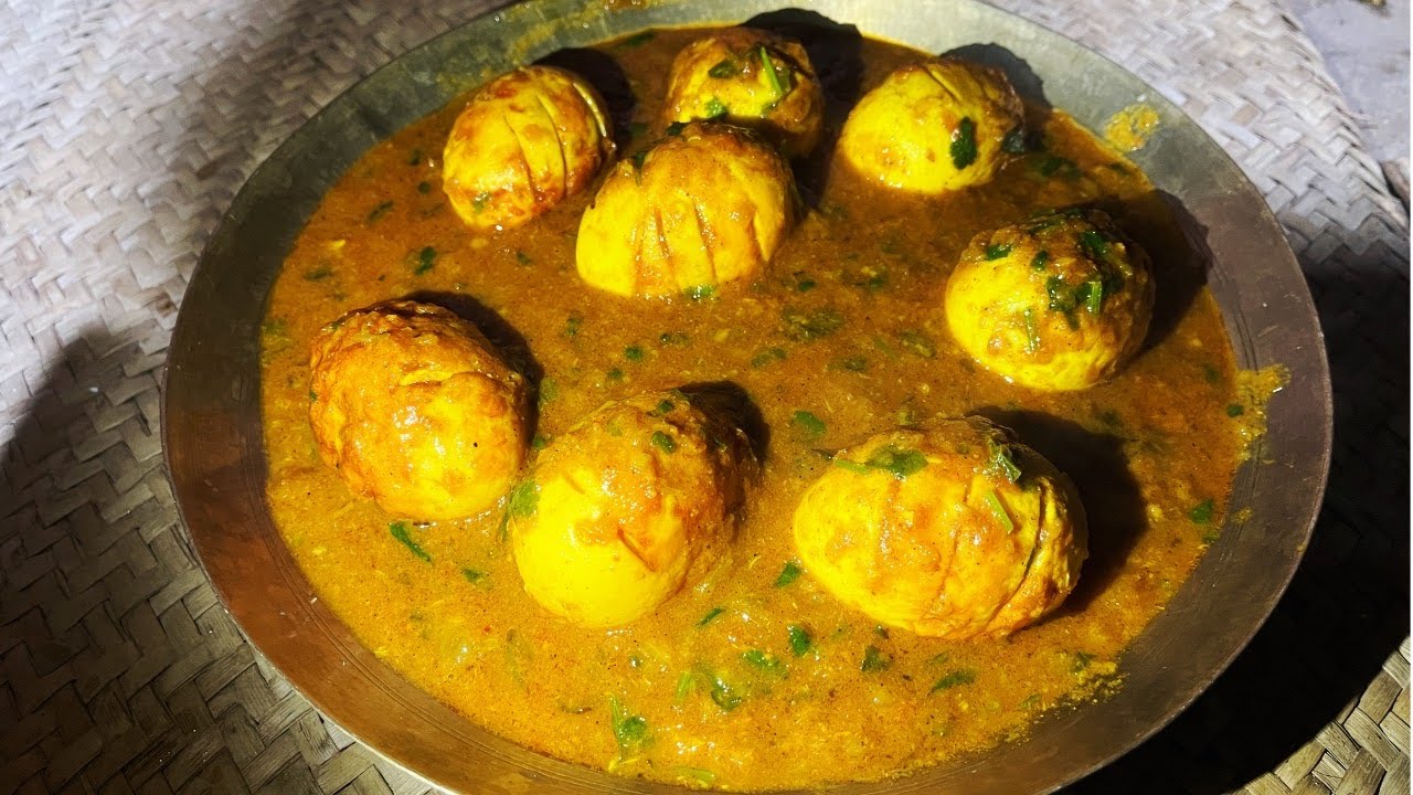 आज मैंने अंडा करी बनाया देशी तरीका से/Easy Egg Curry Jharkhandi Style Me #marybarlavlog