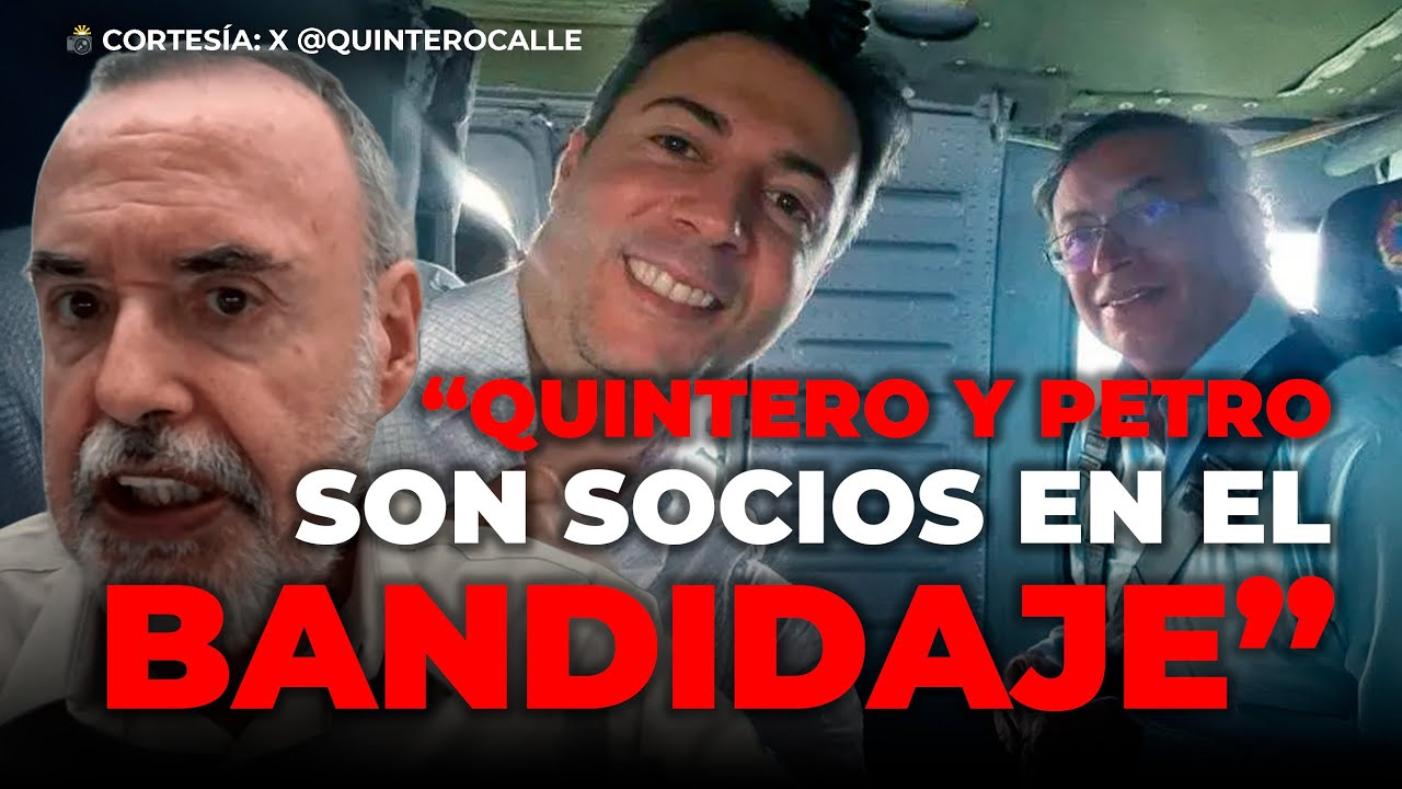 &ldquo;Daniel Quintero Y Gustavo Petro Son Socios En El Bandidaje&rdquo;: Gilberto Tob&oacute;n