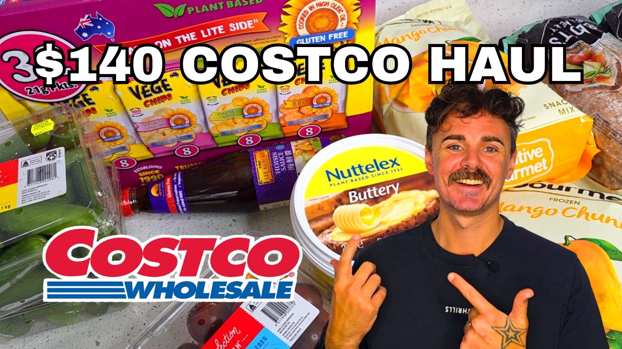 Покупки веганских продуктов в Costco в Австралии | Находки на сумму 140 долларов |