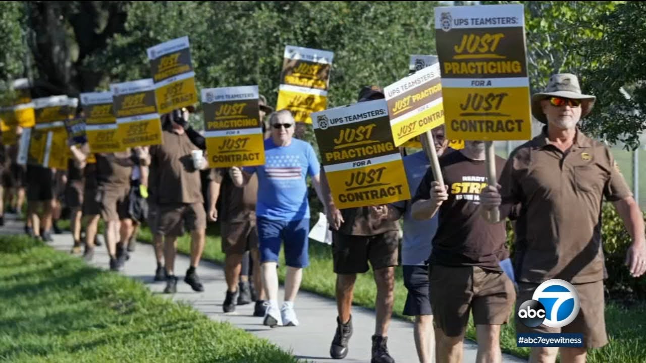 UPS strike could be costliest work stoppage in U.S. history