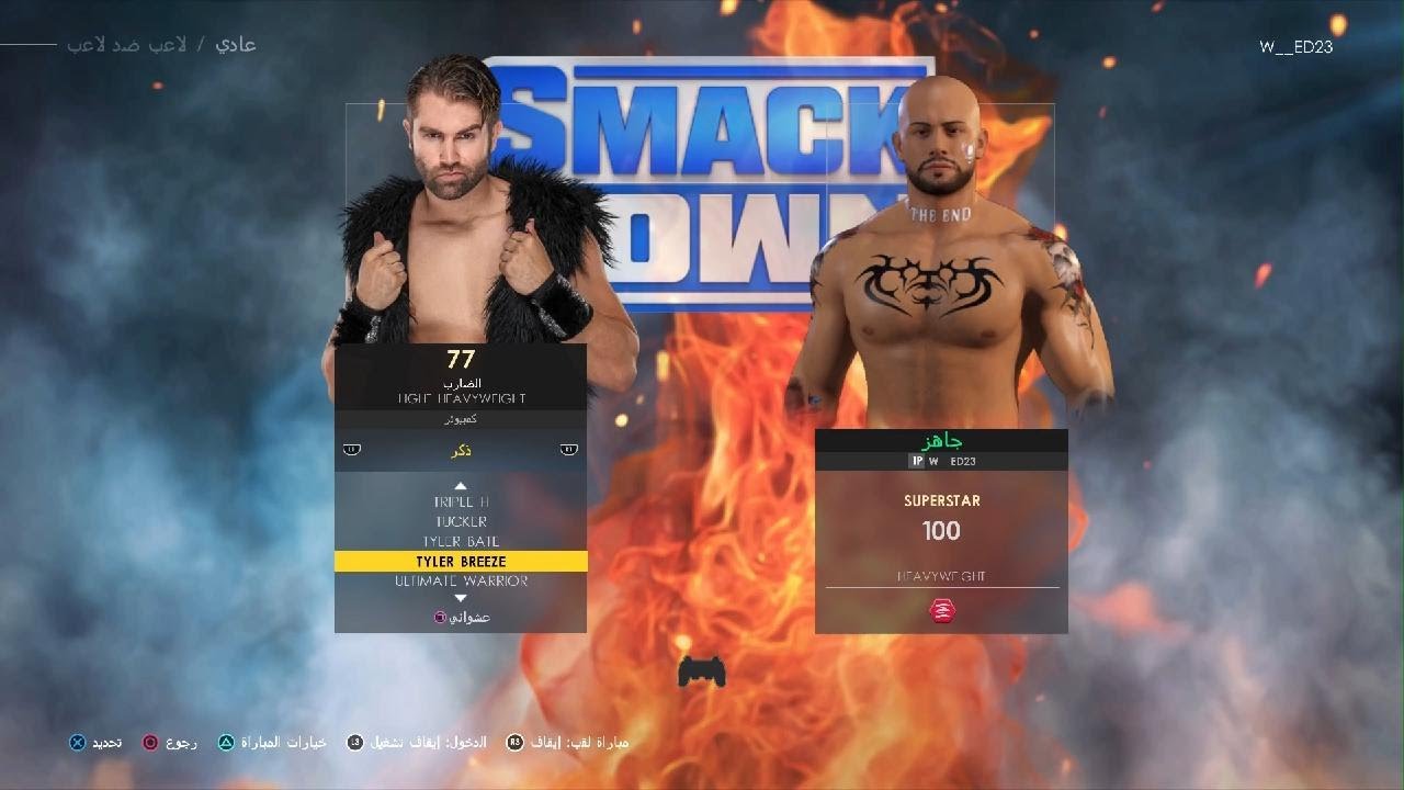 WWE 2K22_مقطع جديد لعبه مصارعه