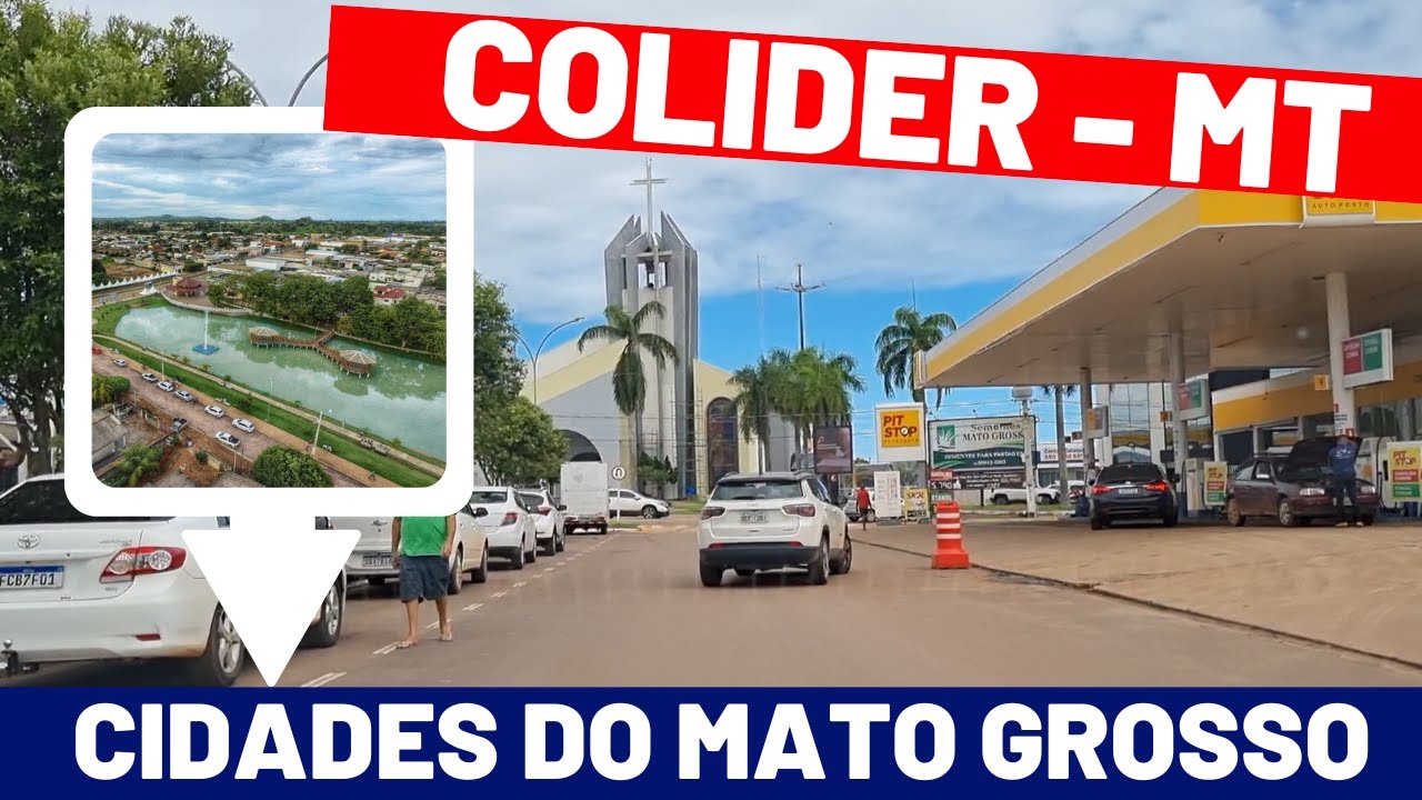 Conheça COLIDER  no Mato Grosso -  Cities in Brazil