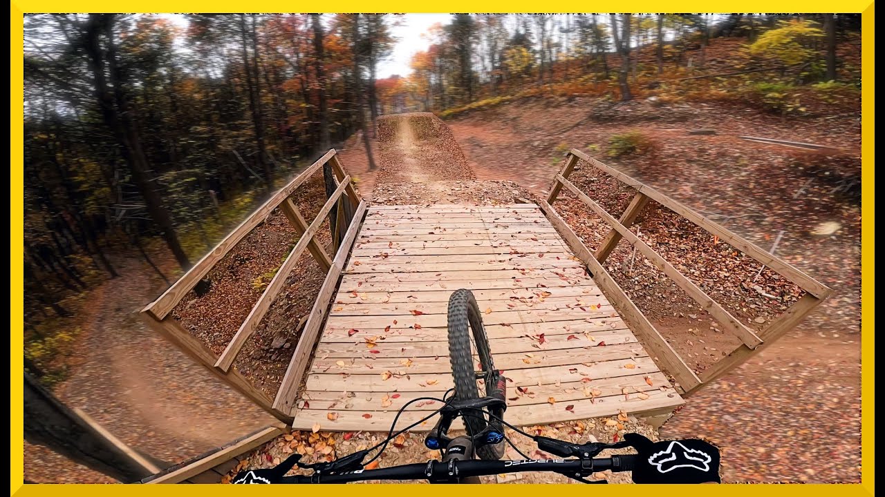 Clearing The Biggest Jumps At Blue Mountain Bike Park