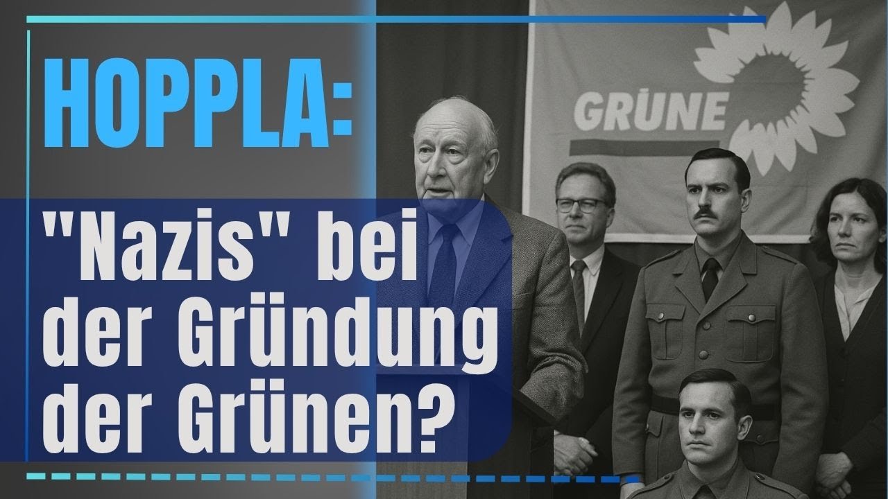 DIE GR&Uuml;NEN im GLASHAUS: Ihre dunkle Nazi-Vergangenheit!